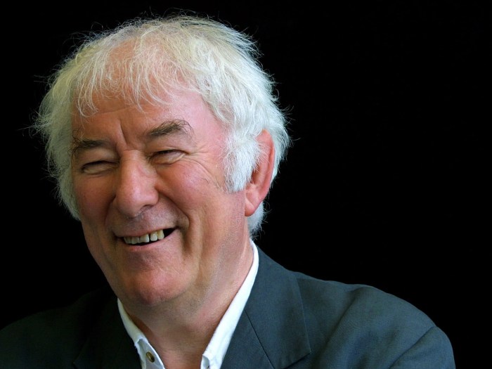 At the wellhead seamus heaney