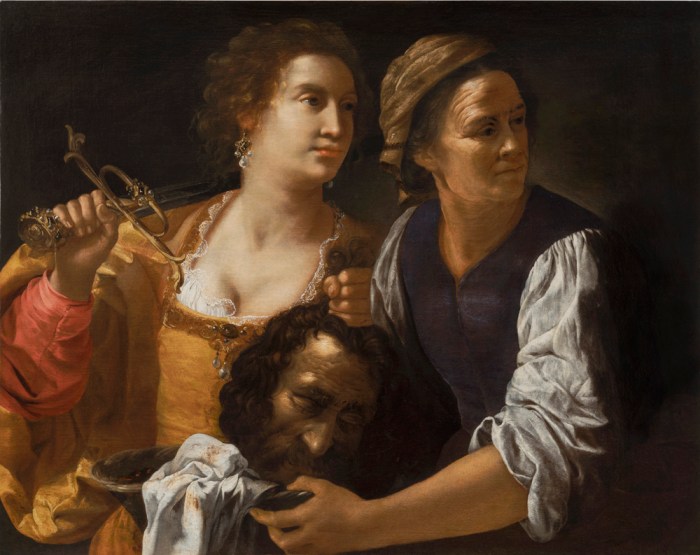 Artemisia gentileschi judith and her maidservant