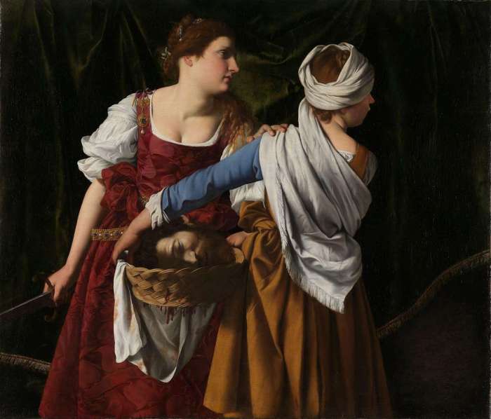 Artemisia gentileschi judith and her maidservant