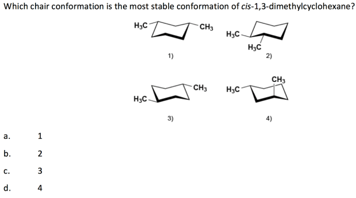 Disubstituted conformations cyclohexanes dimethylcyclohexane trans cis isomers cyclohexane stable isomer libretexts than structures find their